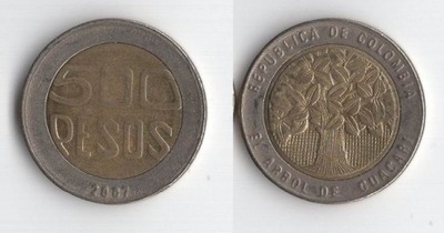 KOLUMBIA 2007 500 PESOS