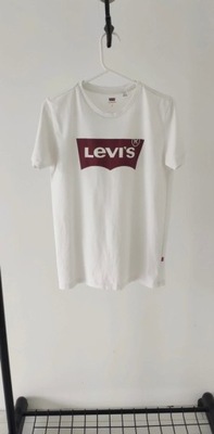 T-Shirt/Koszulka S Front Logo Biała LEVIS