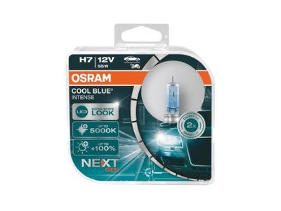 ЛАМПОЧКИ OSRAM H7 COOL BLUE INTENSE NEXT 5000K