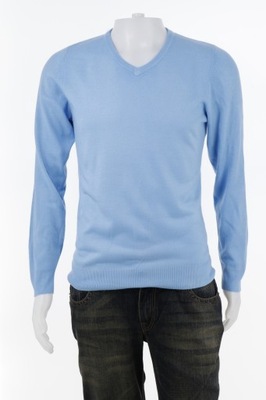 M&S sweter niebieski R.S