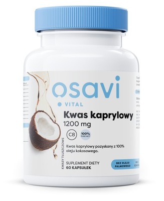 Osavi Kwas kaprylowy 1200 mg (60 kapsułek)