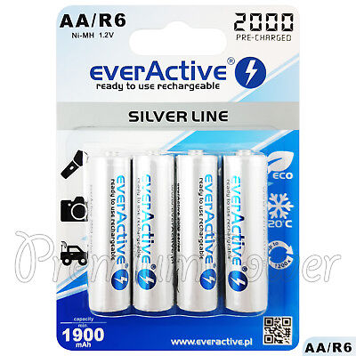 Akumulator (NiMH) Everactive AA (R6) 2000 mAh 4 szt.
