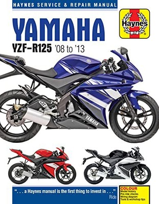 YAMAHA YZF-R125 08-13 (KSIĄŻKA) 