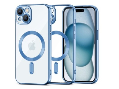 Etui TECH-PROTECT do Apple iPhone 15 Błękitny