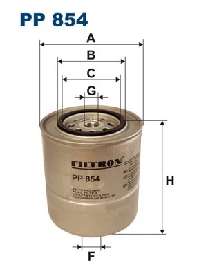 FILTER FUEL BMW 524TD 88-  