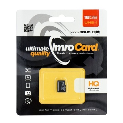 Karta pamięci SD IMRO 10/16G UHS-I 16 GB