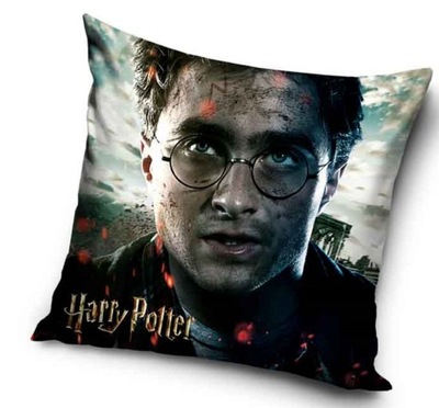 poszewka na jasiek na poduszkę 40x40 velvet pluszowa Harry Potter