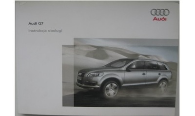 AUDI Q7 I 2005-2009 POLSKA MANUAL MANTENIMIENTO ORIGINAL  