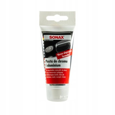 SONAX PASTA DO CHROMU I ALUMINIUM 75ml