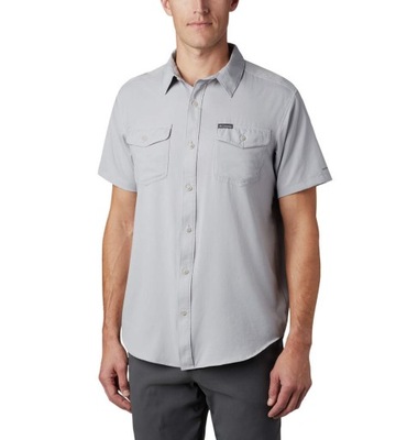 Koszula męska Columbia Utilizer II Solid S/S Shirt - Columbia Grey XL