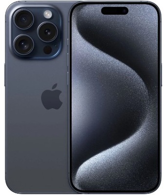 Smartfon APPLE iPhone 15 Pro 256GB Tytan błękitny MTV63PX/A