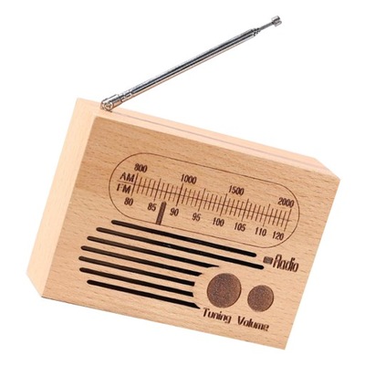 Clockwork Music Box Radio Pozytywka Tabletop C