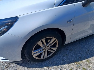 Opel astra k крила лівий передній y40r фото №1