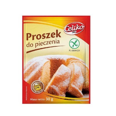 Celiko Proszek do pieczenia bezglutenowy 30g