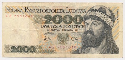 4160. 2000 zł 1979 - AZ - st. 3-