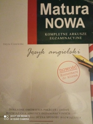 Matura owa język angielski kompletne arkusze z CD