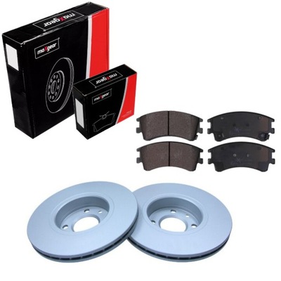 Гальмівні диски+ гальмівні колодки перед dacia dokker lodgy 2012- фото №1