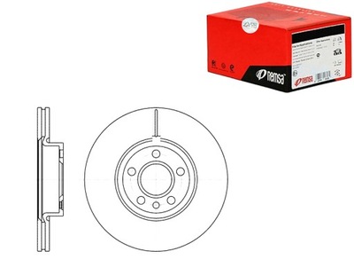 REMSA DISCOS DE FRENADO 1108038 7M3615301 230792  