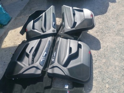 Mercedes w166 gle обшивка дверь левый правый dekor перед задняя full опция фото №1