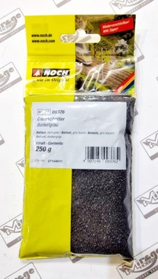 NOCH 09376 Ballast 250g - Dark Grey (kamienie)