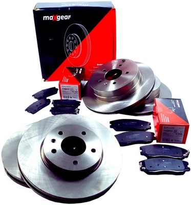 DISCS + PADS FRONT + REAR CHEVROLET CAPTIVA I OPEL ANTARA  