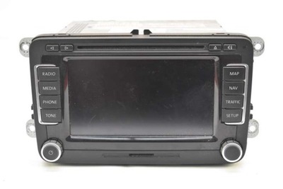 RADIO GROTUVAS SU RADIJO IMTUVU CD 1T0035680B VW PASSAT B6 09R 