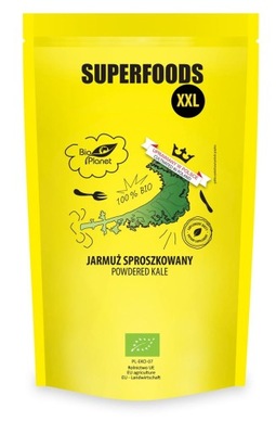 JARMUŻ SPROSZKOWANY BIO 400 g - BIO PLANET BIO PLANET - seria SUPERFOODS