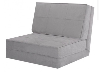 Fotel sofa kanapa rozkładana odcienie szarości