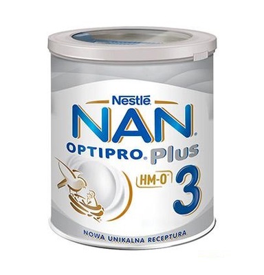 NESTLE NAN OPTIPRO Plus 3 Mleko następne 12m+ 800g