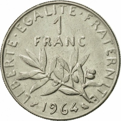 Francja 1 Franc frank 1964