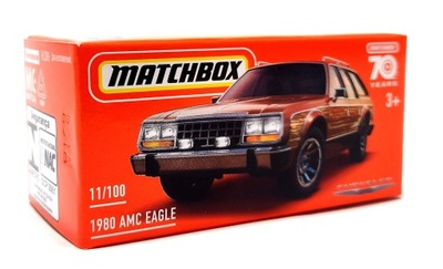 Matchbox HLD69 AMC Eagle 1980 Autko Auto Samochód