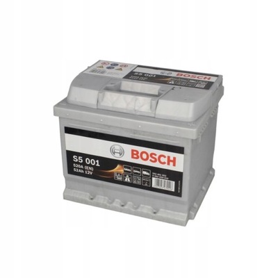 АКУМУЛЯТОР BOSCH S5 52AH 520A P+