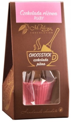 Czekolada Chocostick M.Pelczar różowa - Ruby 60g