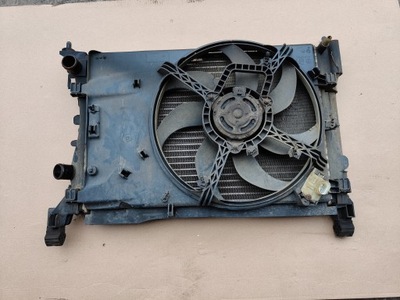 Вентилятор радиатор комплект opel corsa d 1.2 1.4 фото №1