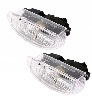 Clio thalia twingo symbol ліхтарі номерного знака комплект фото №1