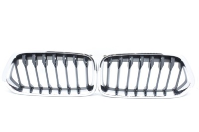 Решітки радіатора решітка радіатора решітка радіатора хром basis bmw f39 x2 фото №1