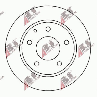 ДИСК ГАЛЬМІВНИЙ ЗАД MAZDA XEDOS 6 1992-