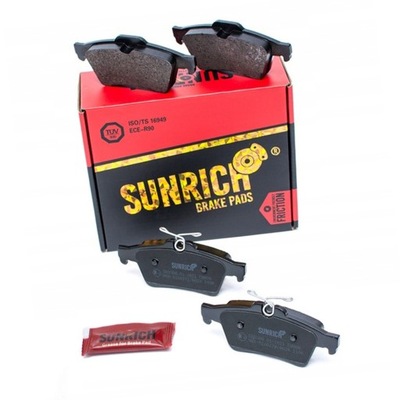 Тормозные колодки тормозные задняя ford focus mk2 mk3 transit saab 9-3 фото №1