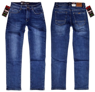JEANSY MĘSKIE spodnie jeans EVIN W37/L32 90-96 cm