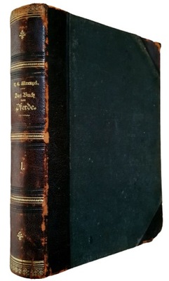 1888 KSIĘGA KONIA hr WRANGEL Buch vom Pferde