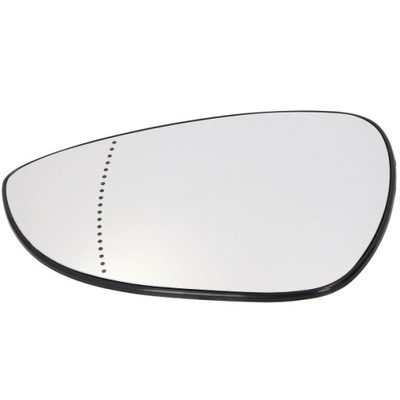 Скло вкладиш дзеркало ліва ford fiesta v mk5 фото №1