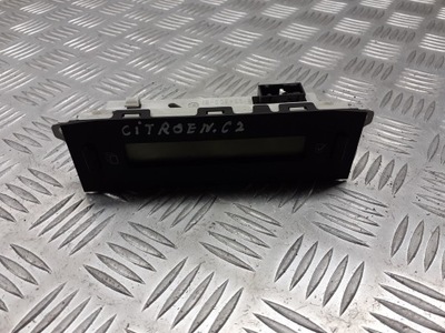 Дисплей радіо citroen c2 9647409477 фото №1