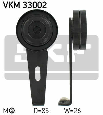 РОЛИК НАТЯЖИТЕЛЬНЫЙ PK SKF VKM 33002 VKM33002