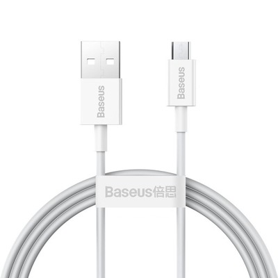 Kabel USB do micro Baseus Superior Series, 2A, 1m (biały)