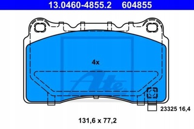 TRINKELĖS HAMULC. OPEL INSIGNIA 08- 4X4 PRIEK. 