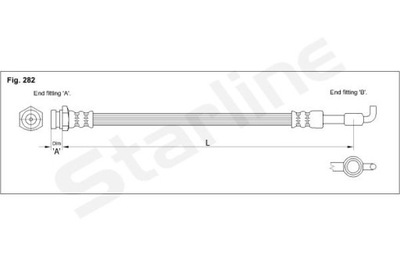 CABLE HAMULC ELAST MAZDA 6 PARTE TRASERA IZQUIERDA/DERECHA PIEZAS  