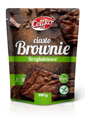 MIESZANKA NA CIASTO BROWNIE BEZGLUTENOWE - CELIKO