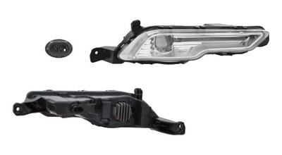 HALÓGENO DERECHA NUEVO DIODO LUMINOSO LED FORD FUSION MK5 MONDEO RESTYLING  