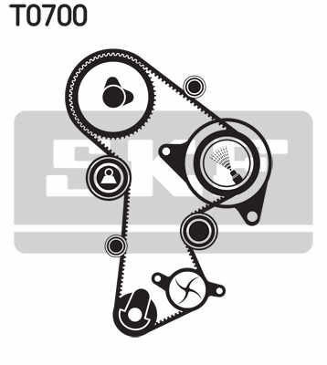 COMPUESTO ENGRANAJE DE DISTRIBUCIÓN SKF VKMA 01263 VKMA01263  