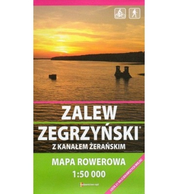 Zalew Zegrzyński z Kanałem Żerańskim, 1:50 000